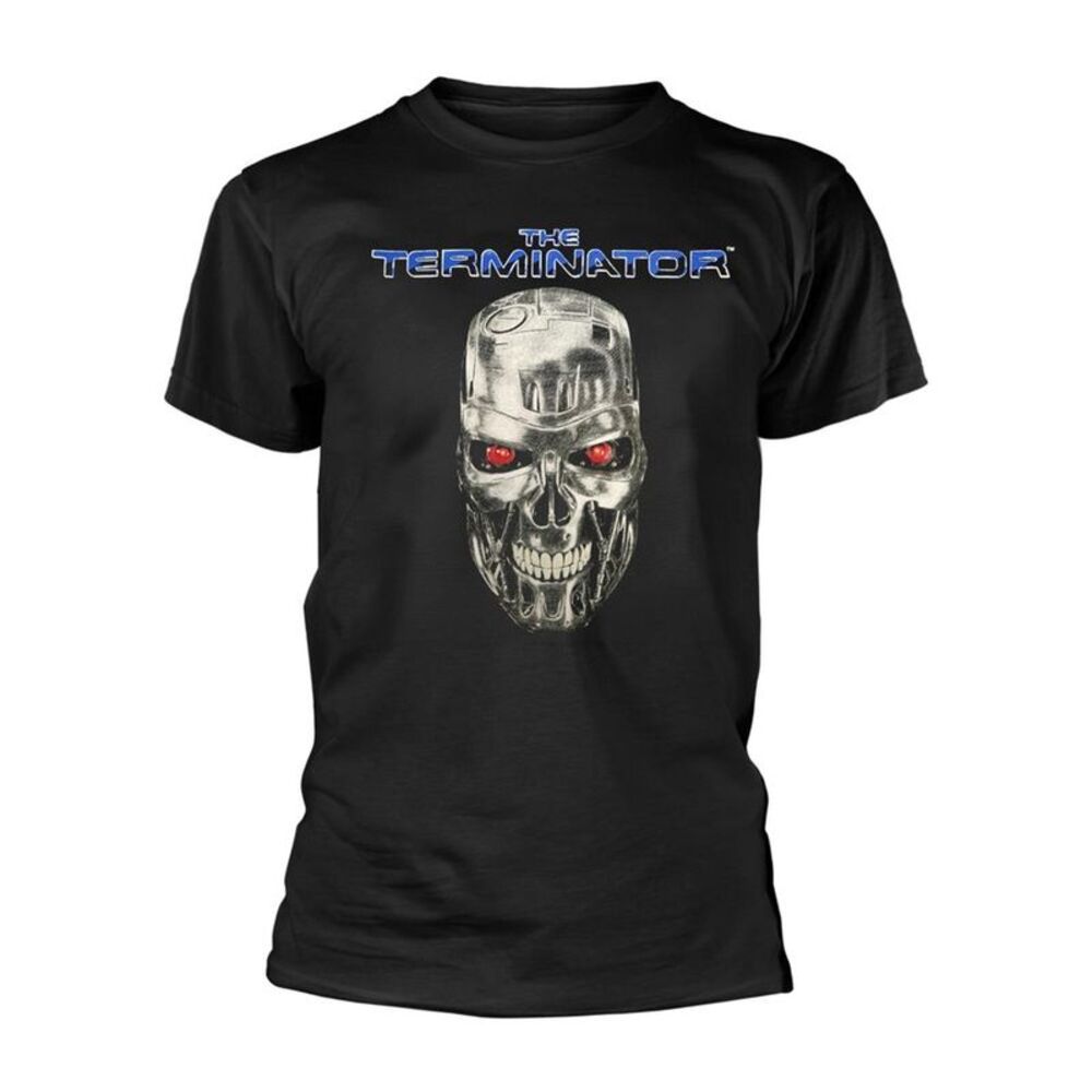 The Terminator Unisex Adult Skull T-Shirt / Black
